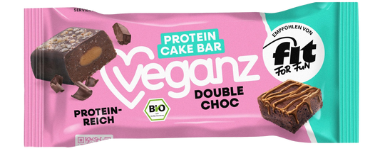 Bio Veganz Protein Cake Bar Double Choc 45g